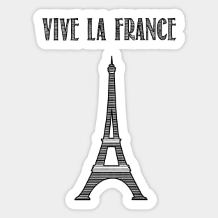 Vive La France - Bastille Day Sticker
